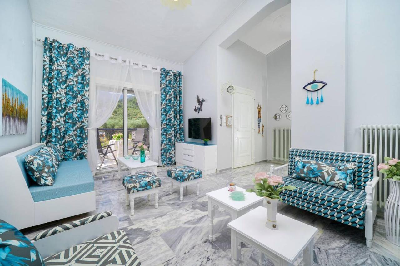 Yiayia And Papou Luxury House Apartment Limenas  Ngoại thất bức ảnh