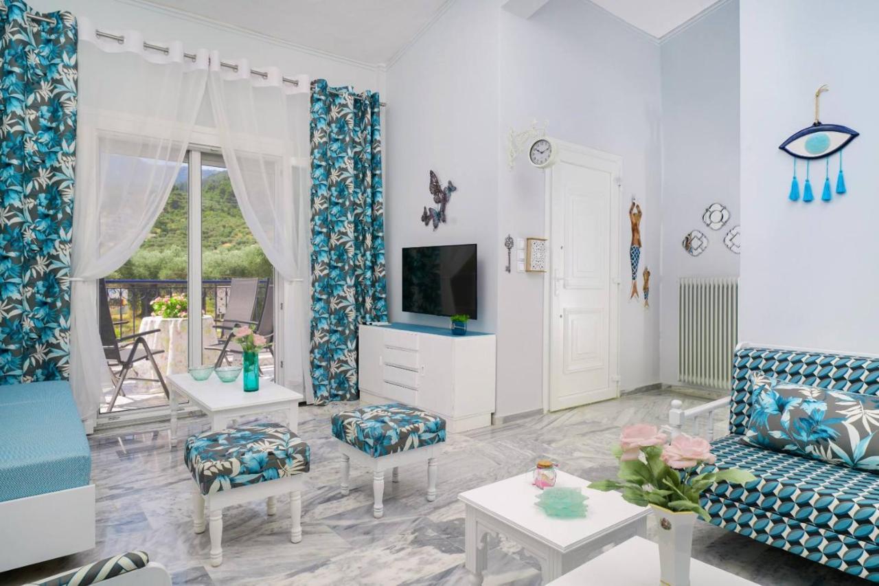 Yiayia And Papou Luxury House Apartment Limenas  Ngoại thất bức ảnh